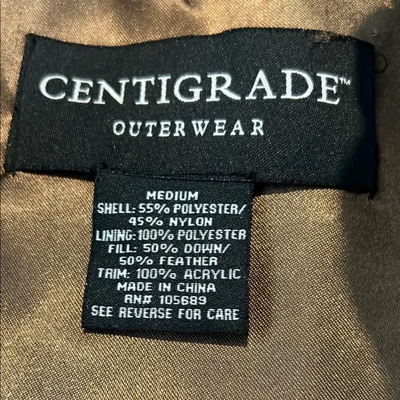 Chic Bronze/Gold Quilted Puffer Coat with Faux Fur Hood - Picture 2 of 11